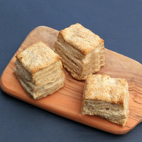 Sky High Spelt Breakfast Biscuits - Recipe photo by emmaeats@wordpress