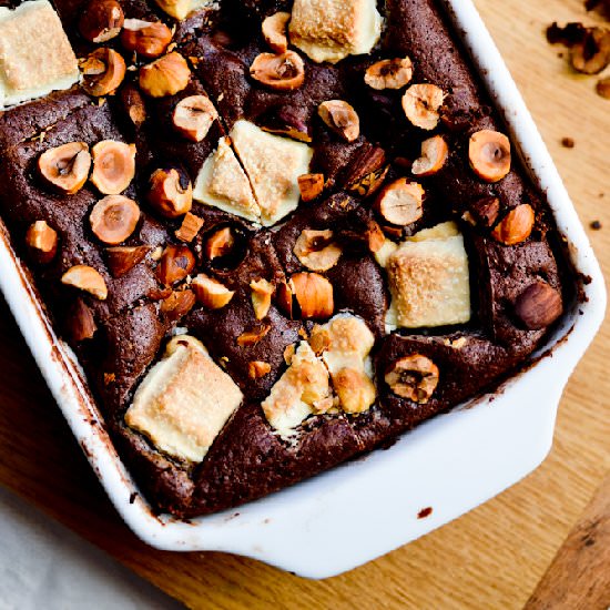 Double Chocolate and Nut Brownies - Recipe photo by Health Inspirations
