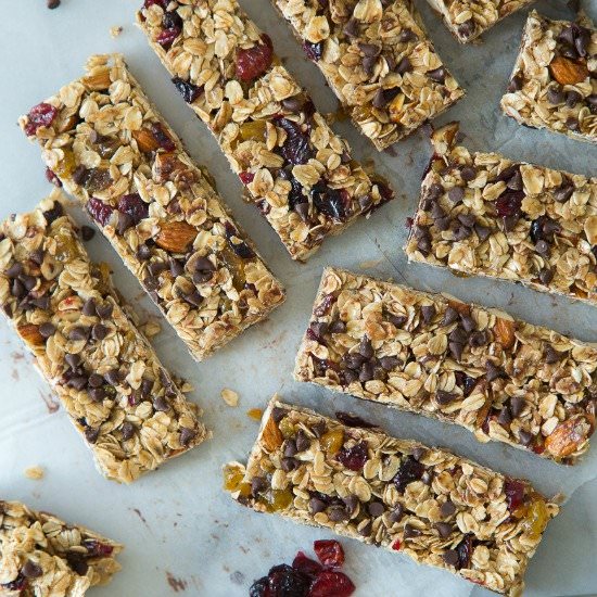 Homemade Granola Bars - Recipe photo by gdalkin