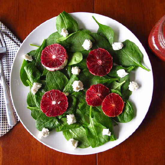 Blood Orange Vinaigrette - Recipe photo by Happy Food Happy Home