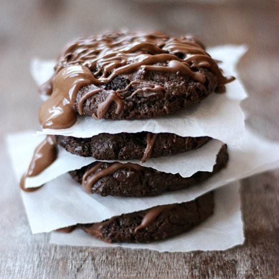 Triple Chocolate Applesauce Cookies - Recipe photo by simplygloria