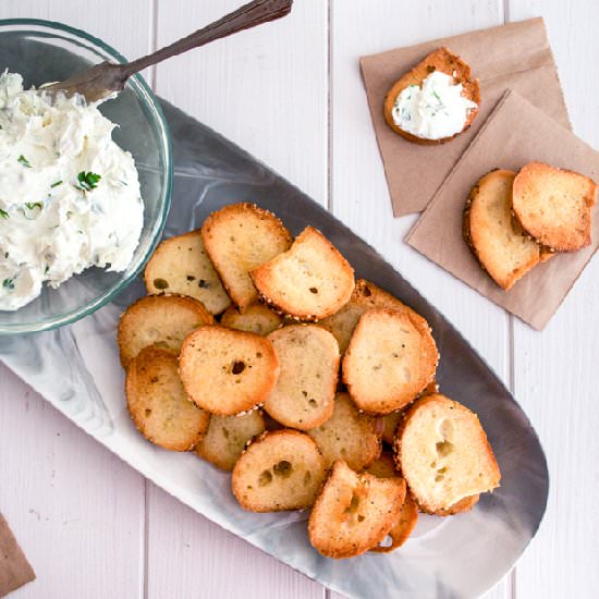 Homemade Bagel Chips - Recipe photo by dannaklein