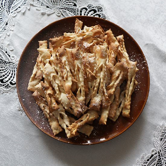 Faworki - Recipe photo by CMM