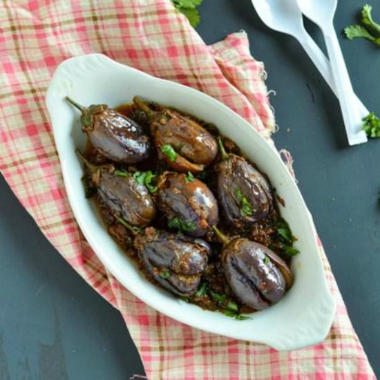 Stuffed Eggplant Fry - Recipe photo by naliniskitchen