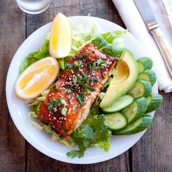 Miso Salmon - Recipe photo by fancyfoodfancy