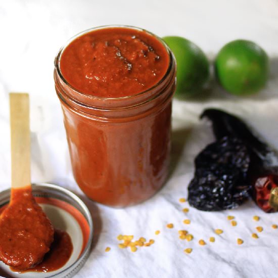 Chile Colorado Sauce - Recipe photo by forbiddenrice