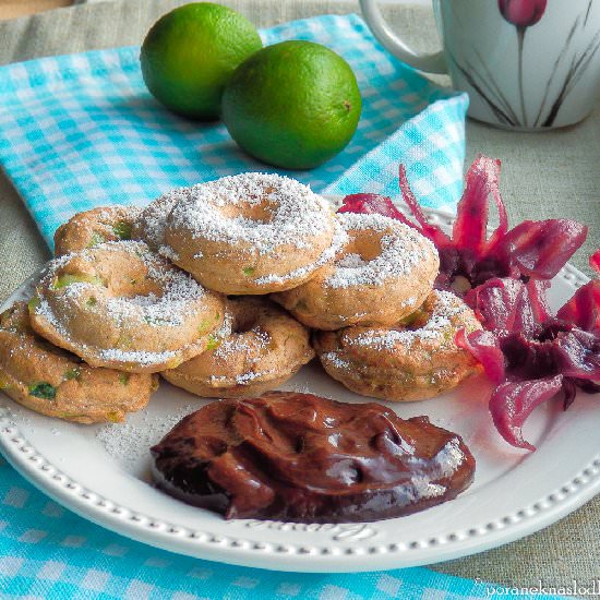 Zucchini Donuts on Coconut Milk - Recipe photo by IvloonGoddess