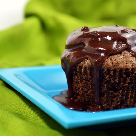 Chocolate Zucchini Muffins - Recipe photo by MerissaA