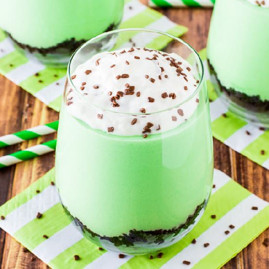 Grasshopper Pie - Recipe photo by Deliciously Sprinkled
