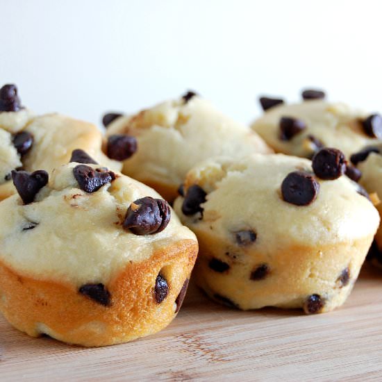 Gluten Free Chocolate Chip Muffins - Recipe photo by emthebaker