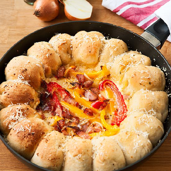 Cheese Bread on Skillet Pan - Recipe photo by bicil
