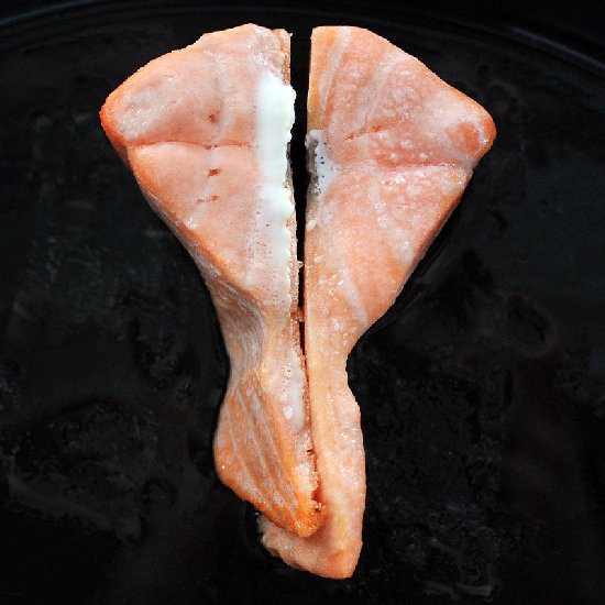 Brine Salmon for Better Looks - Recipe photo by khymos