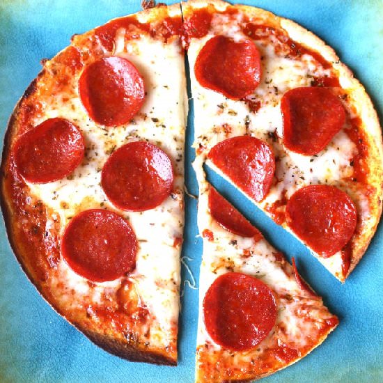Tortilla Pizza - Recipe photo by a hungry soul