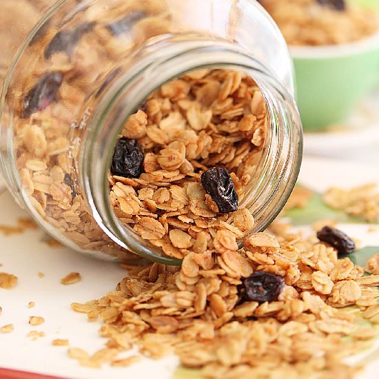 Plain Granola - Recipe photo by vrinda