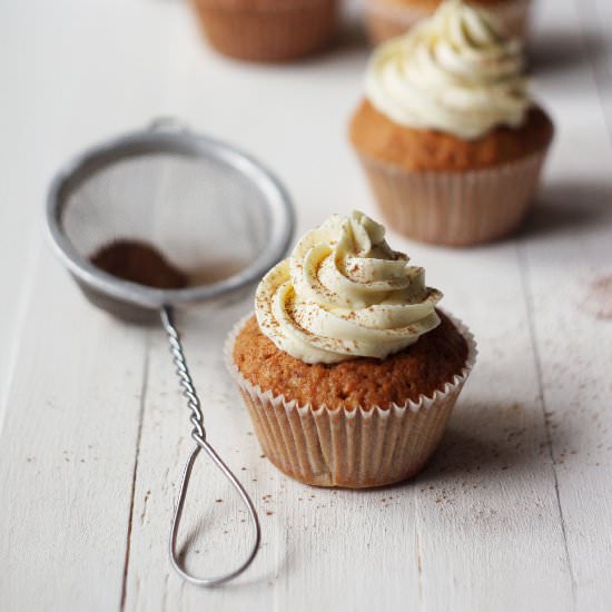 Carrot Cupcakes - Recipe photo by ievamarija