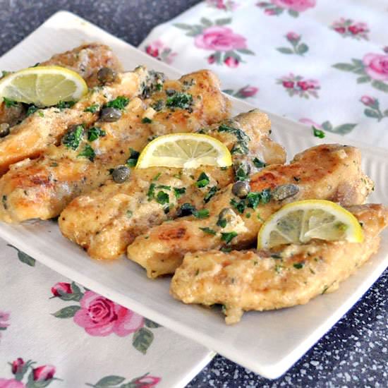 Creamy Chicken Piccata - Recipe photo by alenatrs