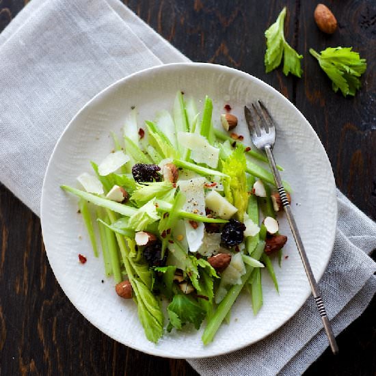 Celery Salad - Recipe photo by pixelsandcrumbs