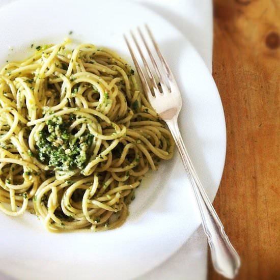 Walnut Herb and Anchovy Sauce - Recipe photo by selmastable