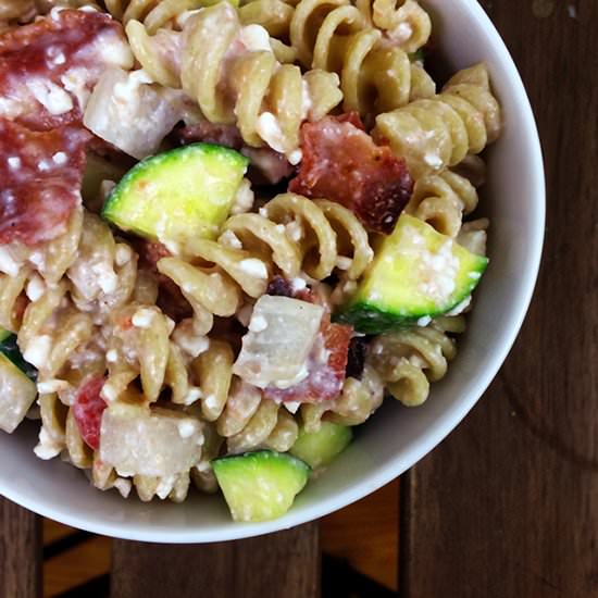 Cottage Pasta Salad - Recipe photo by mindovermunch