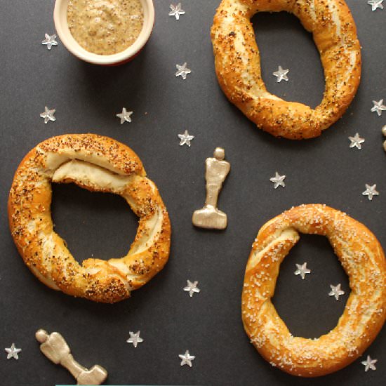 Oscar Night Soft Pretzels - Recipe photo by femmefraiche