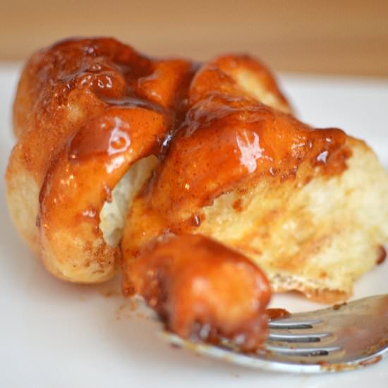 Cinnamon Butterscotch Bubble Bread - Recipe photo by peoniesandprettythings