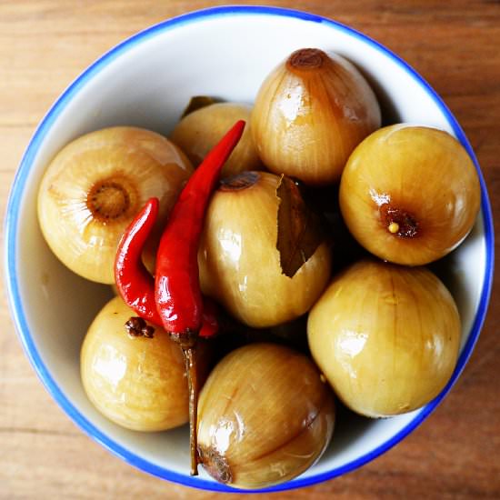 Grandma’s Pickled Onions - Recipe photo by padaek