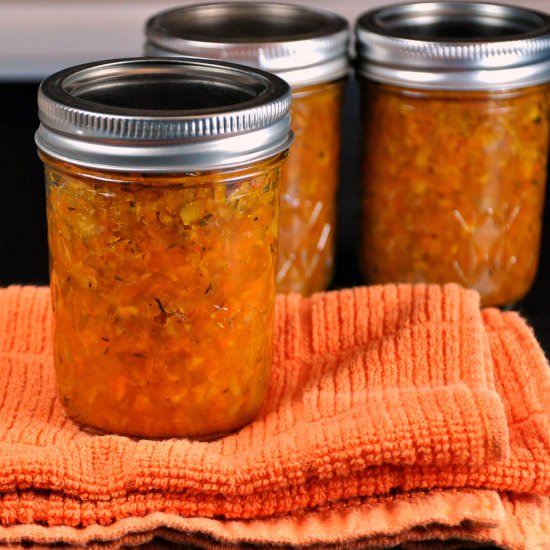 Spicy Carrot Ginger Chutney - Recipe photo by allfourburners