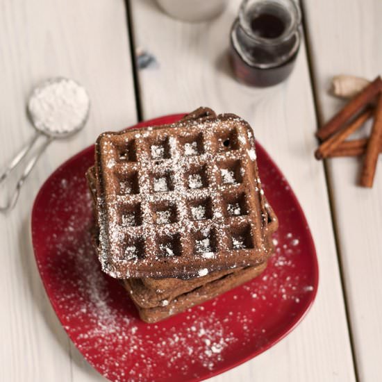 Grain Free Ginger Waffles - Recipe photo by purelytwins