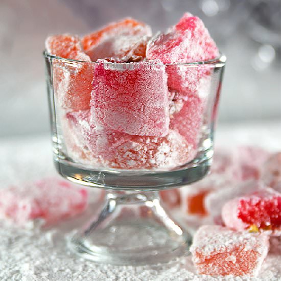 Recipe for Turkish Delight - Recipe photo by In Search Of Yummy-ness