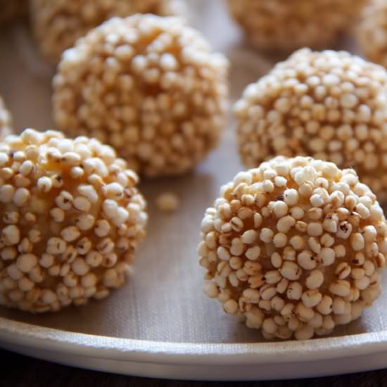 Puffed Quinoa, Apricot & Cashew - Recipe photo by littleandloved