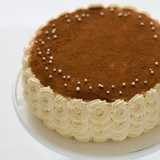 Tiramisu birthday cake - Recipe photo by i-heart-baking