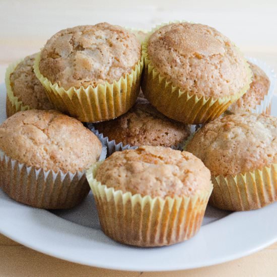 Banana Pecan Muffins - Recipe photo by VerasCooking