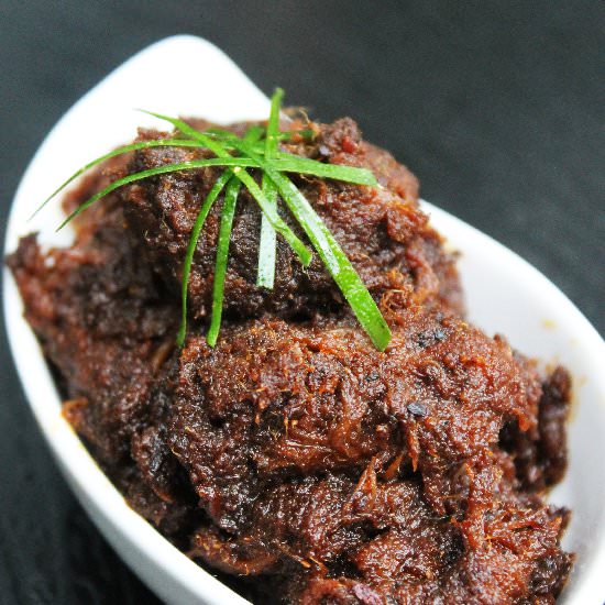 Indonesian Beef Rendang - Recipe photo by Dentist Chef