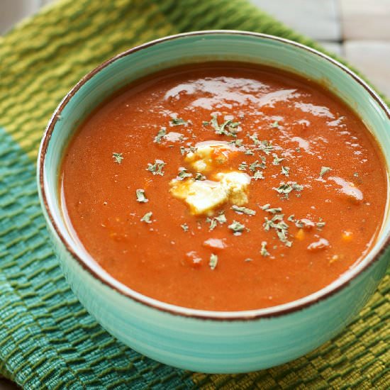 Crockpot Roasted Tomato Soup - Recipe photo by slowcookergourmet