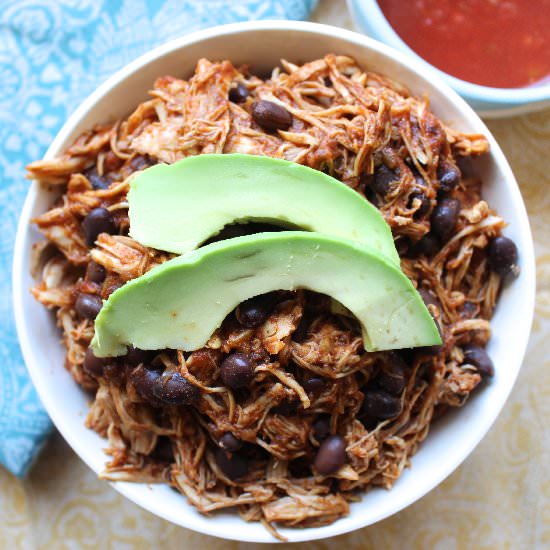 Crock Pot Salsa Chicken - Recipe photo by a hungry soul