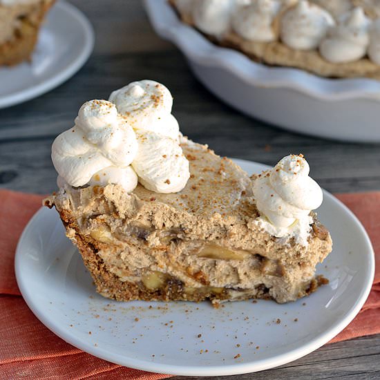 Paleo & Vegan Bananas Foster Pie - Recipe photo by Paleo Fondue