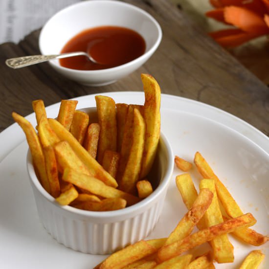 Perfect French Fries - Recipe photo by Padhuskitchen
