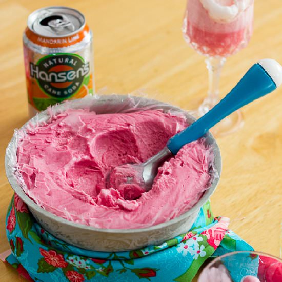 Blood Orange Sherbet - Recipe photo by Coffee and Crumpets