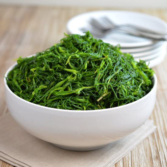 Italian Agretti - Recipe photo by italicana kitchen