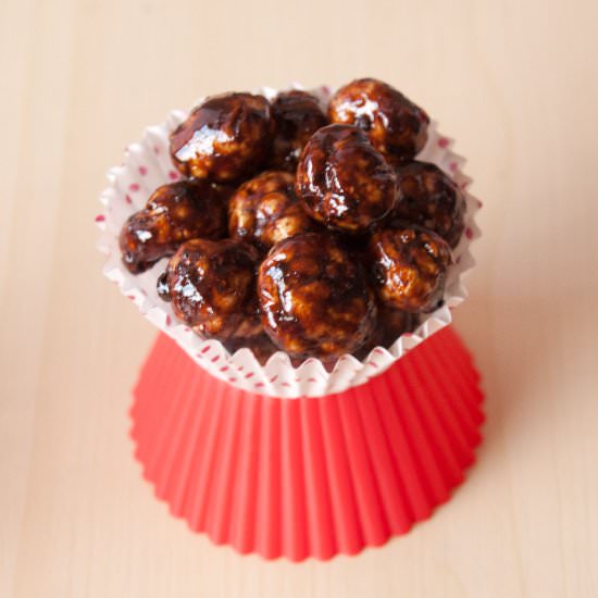 Honey Glazed Puffed Lotus Seeds - Recipe photo by Salma Navin