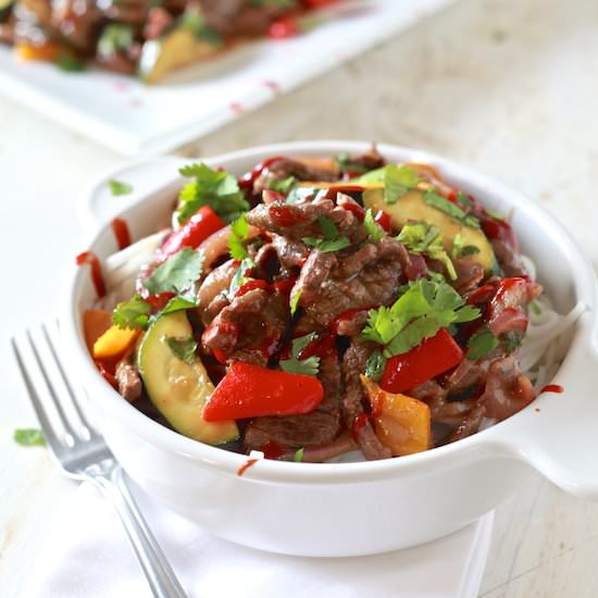 Spicy Beef and Peppers - Recipe photo by meseidy