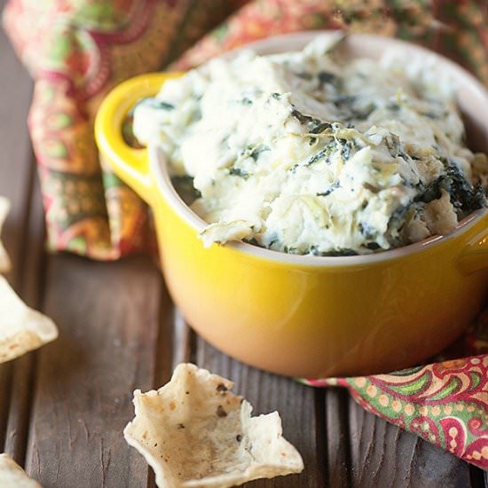 The Best Spinach Artichoke Dip - Recipe photo by Karly