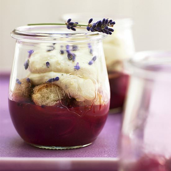 Tiramisu with Lavender - Recipe photo by finedininglovers