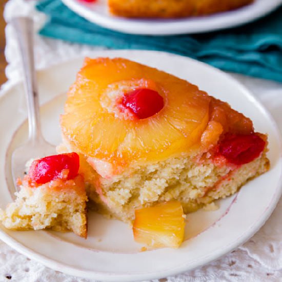 Pineapple Upside-Down Cake - Recipe photo by sallysbakingaddiction