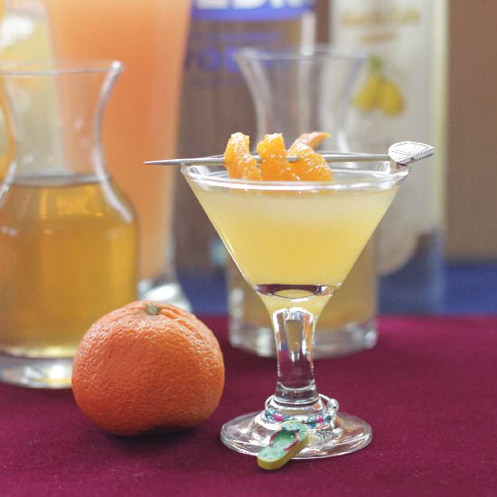 Honey Tangerine Martini - Recipe photo by tastesspicy