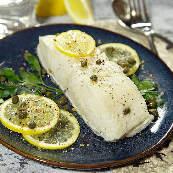 Coconut Milk Poached Fish - Recipe photo by ourapronstrings