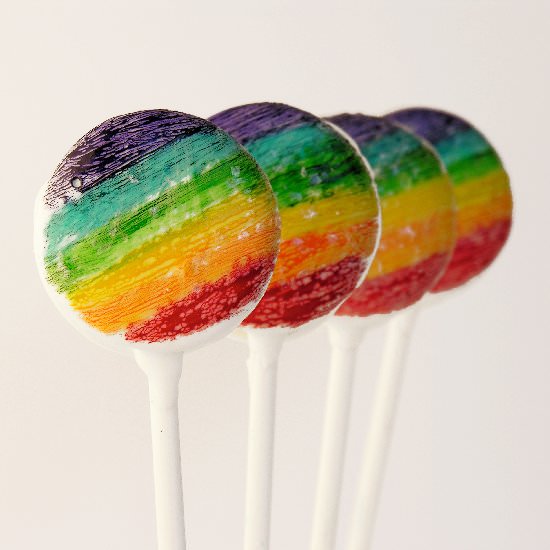 Rainbow Oreo Pops! - Recipe photo by easybaked