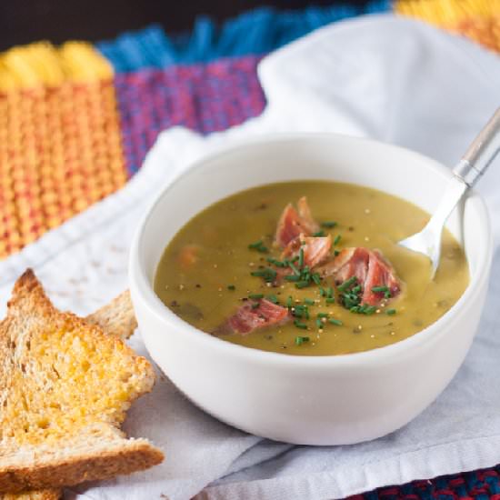 Best Ever Split Pea Soup - Recipe photo by jellib