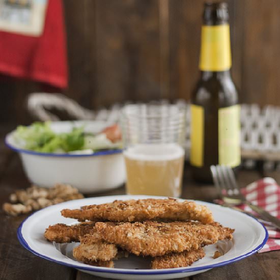 Crispy Chicken with Walnuts - Recipe photo by BeatriZ