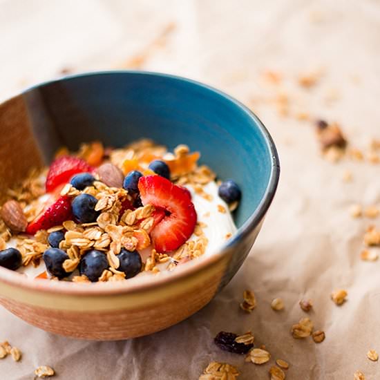 Homemade Granola - Recipe photo by asweetpeachef